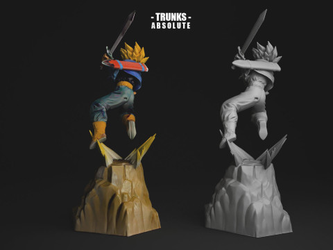 Batang SS Mutlak Model Cetak 3D