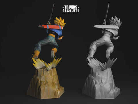 Trunks SS Absolute 3D Print Model