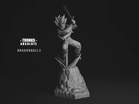 Trunks SS Absolute 3D Print Model