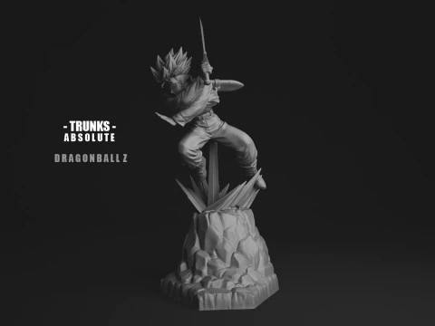 Trunks SS Absolute 3D Print Model