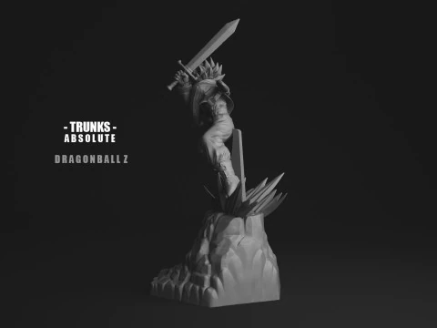 Trunks SS Absolute 3D Print Model