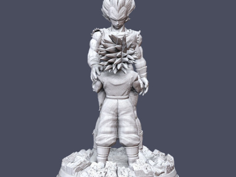 Vegeta e Trunks Modello di stampa 3D