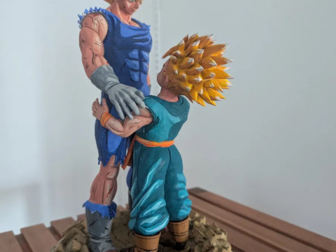 Vegeta e Trunks Modello di stampa 3D