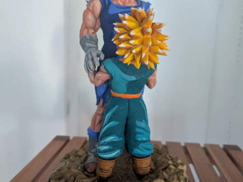 Vegeta e Trunks Modello di stampa 3D