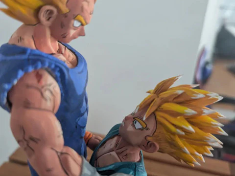 Vegeta and Trunks 3D Print Model