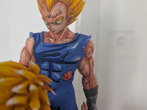 Vegeta and Trunks 3D Print Model