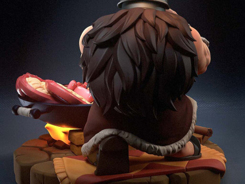 Сенші - смачно в підземеллі 3D Принт Модель