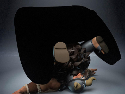 Сенші - смачно в підземеллі 3D Принт Модель