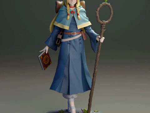 Marcille Dungeon Meshi 3D Print Model