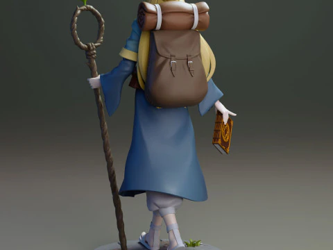 Marcille Dungeon Meshi 3D Print Model