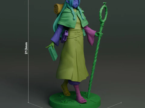Marcille Dungeon Meshi 3D Print Model
