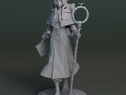 Marcille Dungeon Meshi 3D Print Model