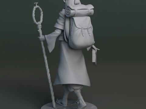 Marcille Dungeon Meshi 3D Print Model