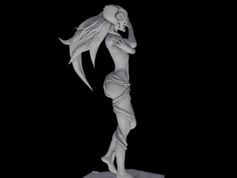 Lucy - Elfen Lied 3D Print Model