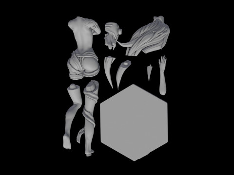 Lucy - Elfen skłamała Model do druku 3D