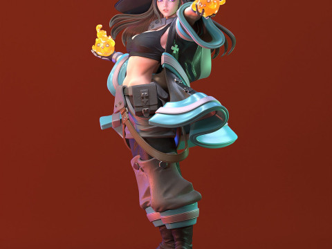 Маки Озе 3D Принт Модель