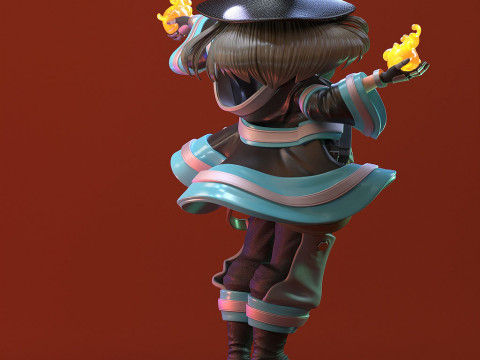 Маки Озе 3D Принт Модель