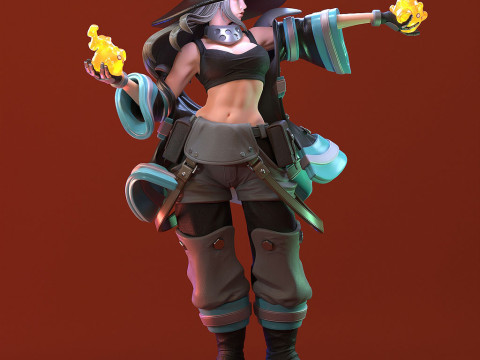 Маки Озе 3D Принт Модель