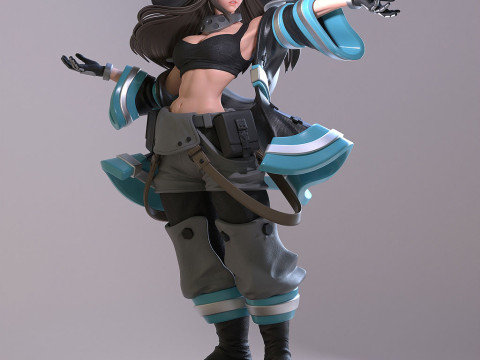 Маки Озе 3D Принт Модель