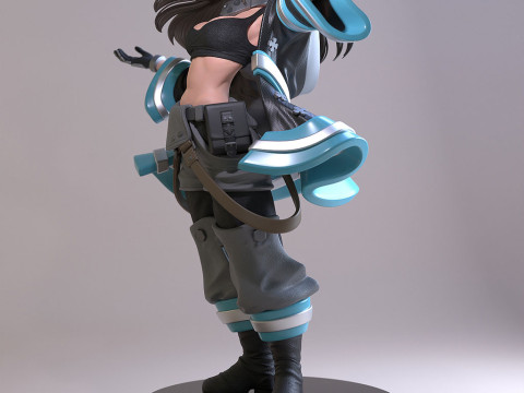 Маки Озе 3D Принт Модель