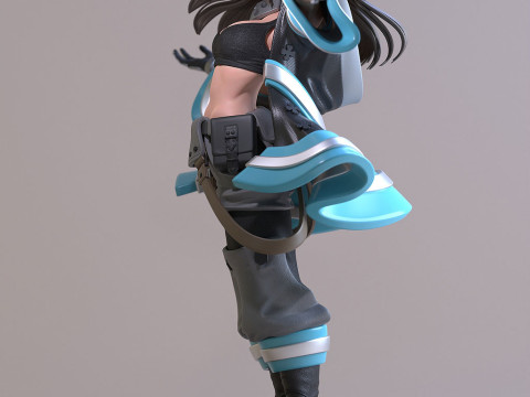 Маки Озе 3D Принт Модель