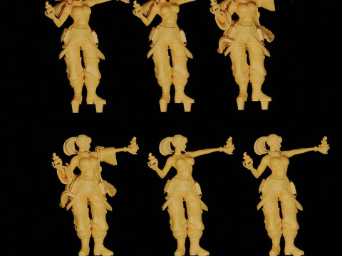 Маки Озе 3D Принт Модель