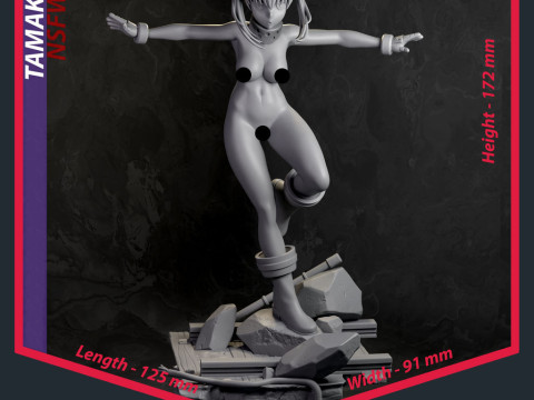 तमाकी कोटात्सु 3D प्रिंट मॉडल