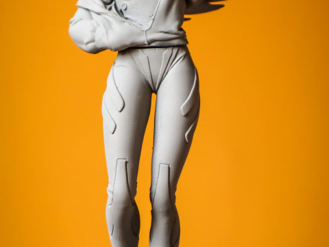 Asuka Langley - Evangelion Model Cetak 3D