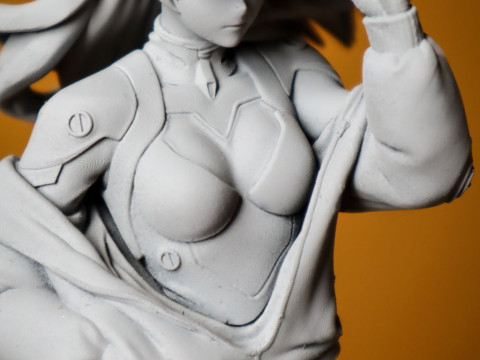 Asuka Langley - Evangelion Model Cetak 3D