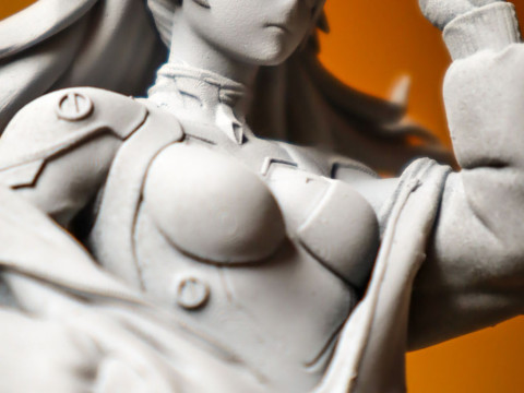 Asuka Langley - Evangelion Model Cetak 3D