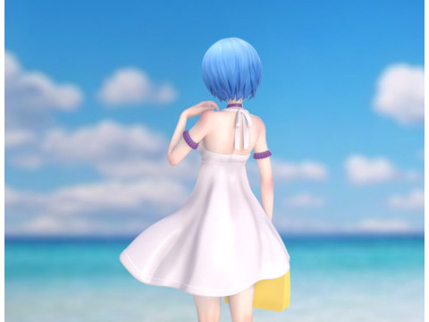 明日香和丽夏装 3D 打印模型