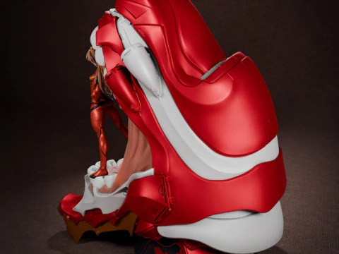 Asuka and Eva 3D Print Model