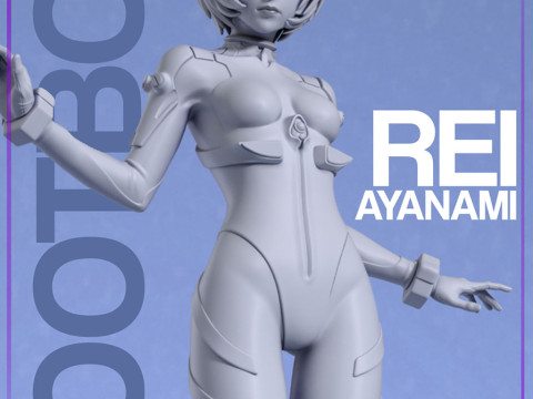 Rei Ayanami - Evangelion 3D Print Model