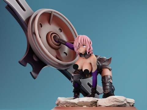 Mash Kyrielight 3D Print Model