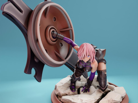 Mash Kyrielight 3D Print Model