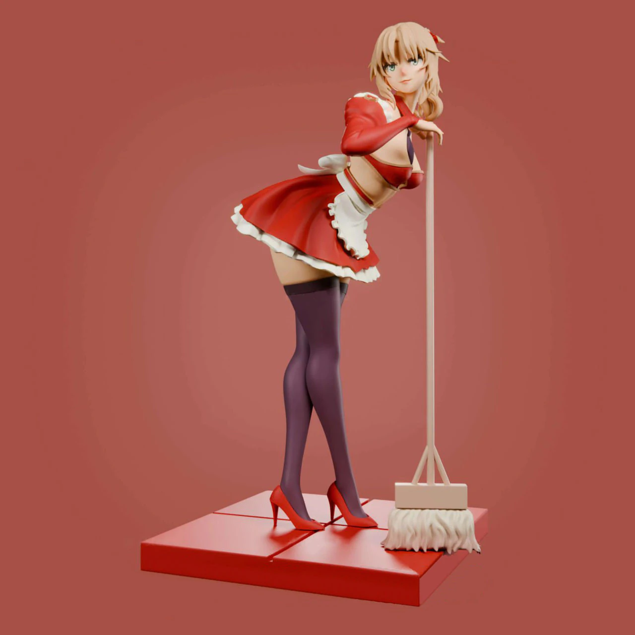 Mordred Fate 3D Print Model .c4d .max .obj .3ds .fbx .stl .blend 