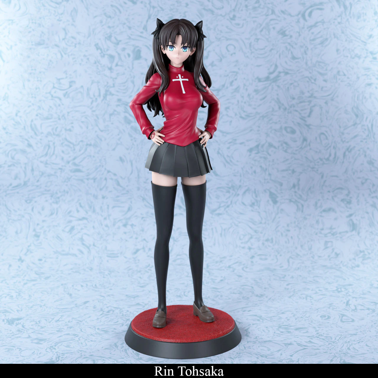 Rin Tohsaka Bikini 3D Print Model .c4d .max .obj .3ds .fbx .stl .blend 