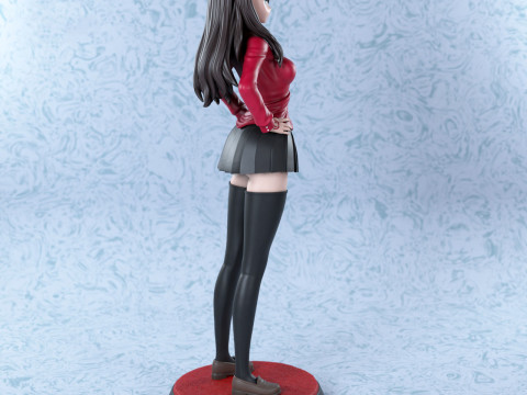 Rin Tohsaka Bikini 3D Print Model