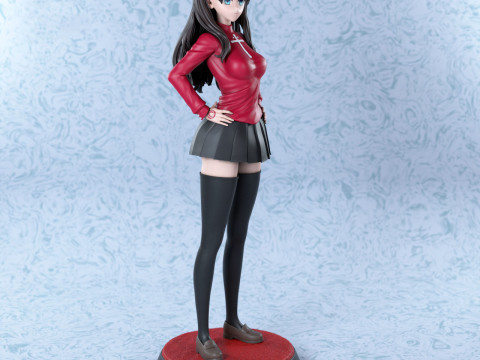 Rin Tohsaka Bikini 3D Print Model
