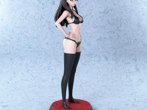 Rin Tohsaka Bikini 3D Print Model