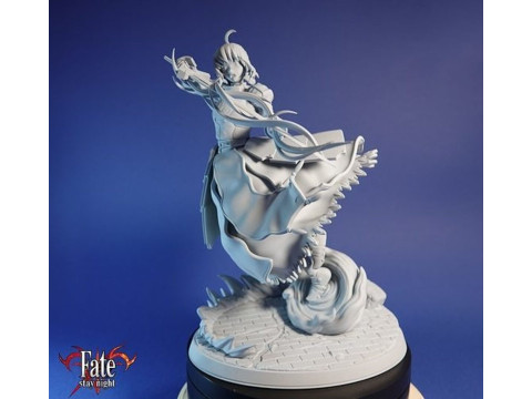 Сэйбер Артурия Пендрагон 3D Принт Модель