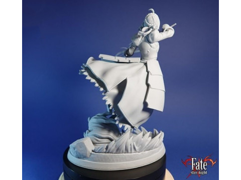 Сэйбер Артурия Пендрагон 3D Принт Модель