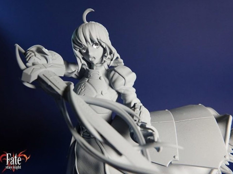 Сэйбер Артурия Пендрагон 3D Принт Модель