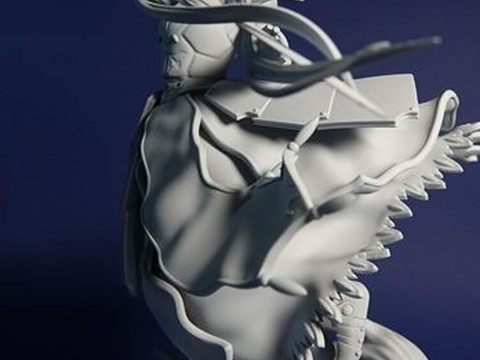 Сэйбер Артурия Пендрагон 3D Принт Модель