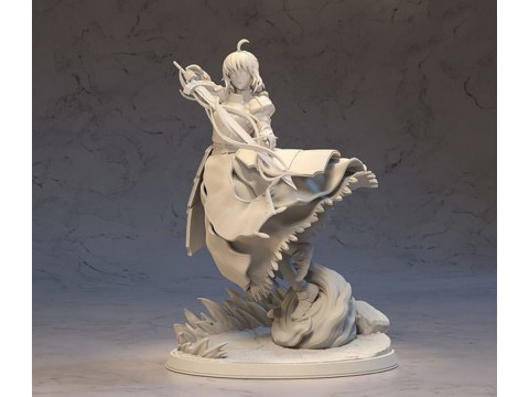 Сэйбер Артурия Пендрагон 3D Принт Модель