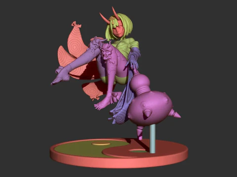 Shuten Douji Modelo de Impressão 3D