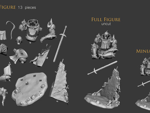 Alphonse Elric - Fullmetal Alchemist 3D Print Model