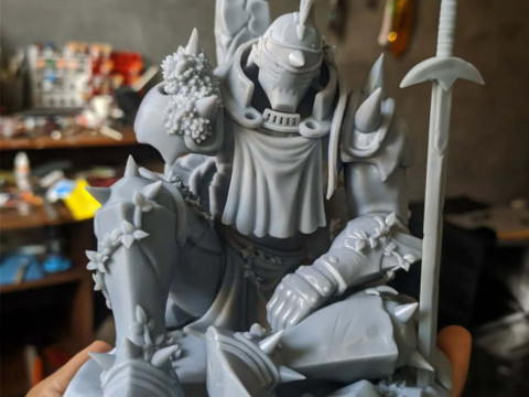 Alphonse Elric - Fullmetal Alchemist 3D Print Model