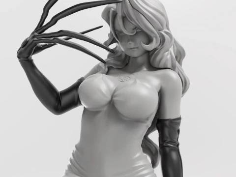 Lust from Fullmetal Alchemist 3D Print Model