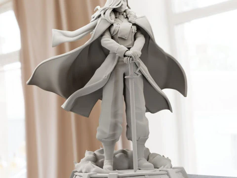 Olivier Armstrong - Fullmetal Alchemist 3D Print Model